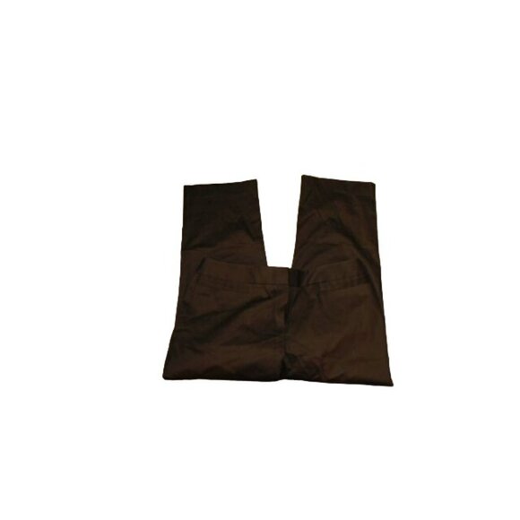Lafayette 148 Size 8 Dark Brown STRETCH Designer Pants - Picture 1 of 2
